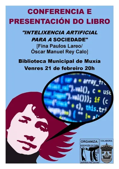 Cartaz presentaci&oacute;n libro IA Mux&iacute;a