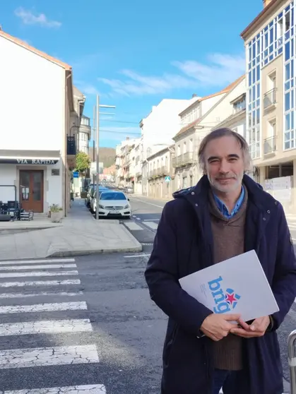 Benxam&iacute;n Queiro, voceiro municipal do BNG Vimianzo