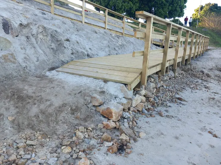 Pasarela de  acceso &aacute; Cruz, en Mux&iacute;a