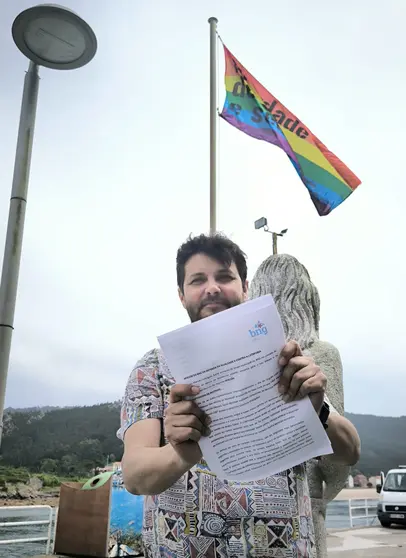 Xurxo Rodr&iacute;guez, coa moci&oacute;n de apoio ao movemento LGTB