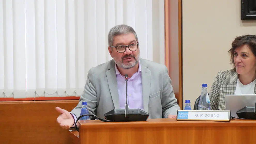 Oscar Insua, deputado do BNG pola Costa da Morte no Parlamento galego
