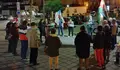 Concentración de apoio a Palestina en Corcubión
