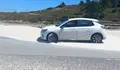 O BNG denuncia o desleixo da Xunta ante a acumulación de area na estrada AC-440 á entrada de Muxía