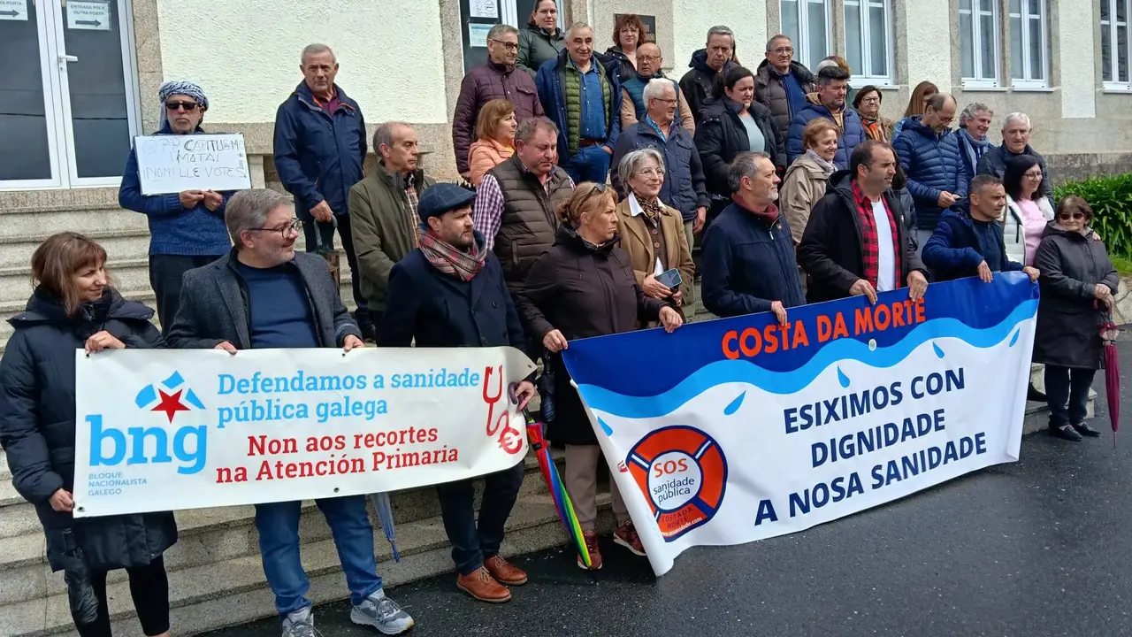Concentraci&oacute;n pola atenci&oacute;n primaria en Baio (13/04/26)