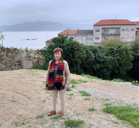 Tereixa Fern&aacute;ndez na zona de San Roque