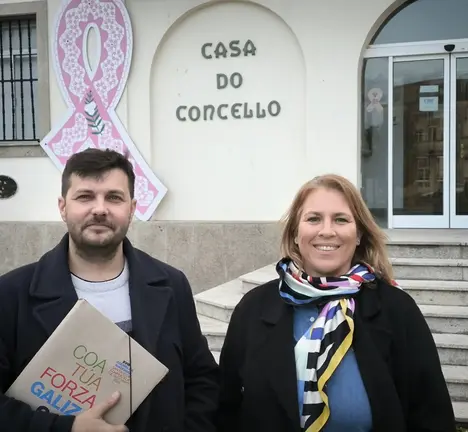 Xurxo Rodr&iacute;guez e Ana Pasantes, do BNG Camari&ntilde;as