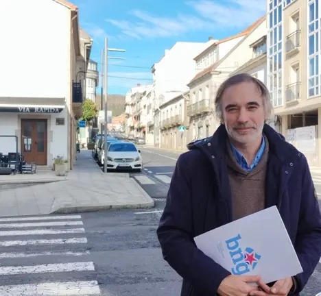 Benxam&iacute;n Queiro, voceiro municipal do BNG Vimianzo