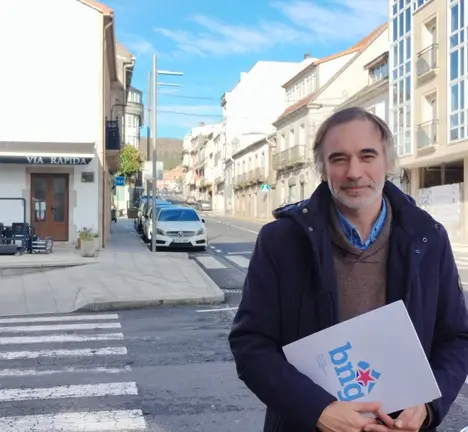 Benxam&iacute;n Queiro, voceiro do BNG Vimianzo