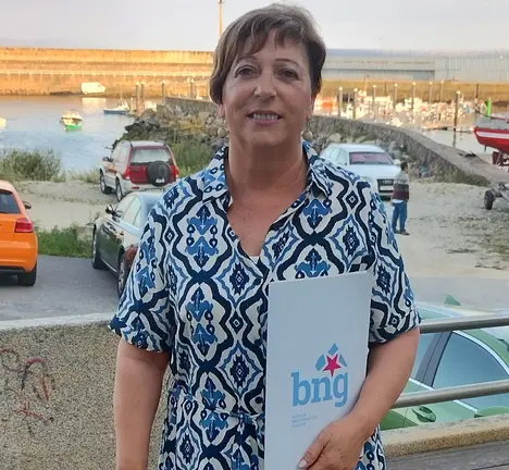 Tereixa Fern&aacute;ndez, portavoz municipal do BNG Fisterra