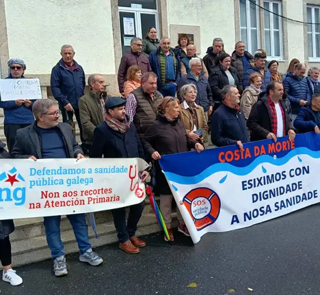 Concentraci&oacute;n pola atenci&oacute;n primaria en Baio (13/04/26)