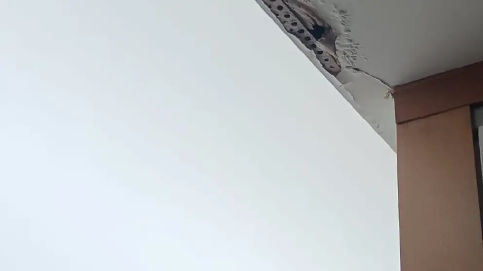 Filtraci&oacute;ns e pingueiras no Museo de Man de Camari&ntilde;as