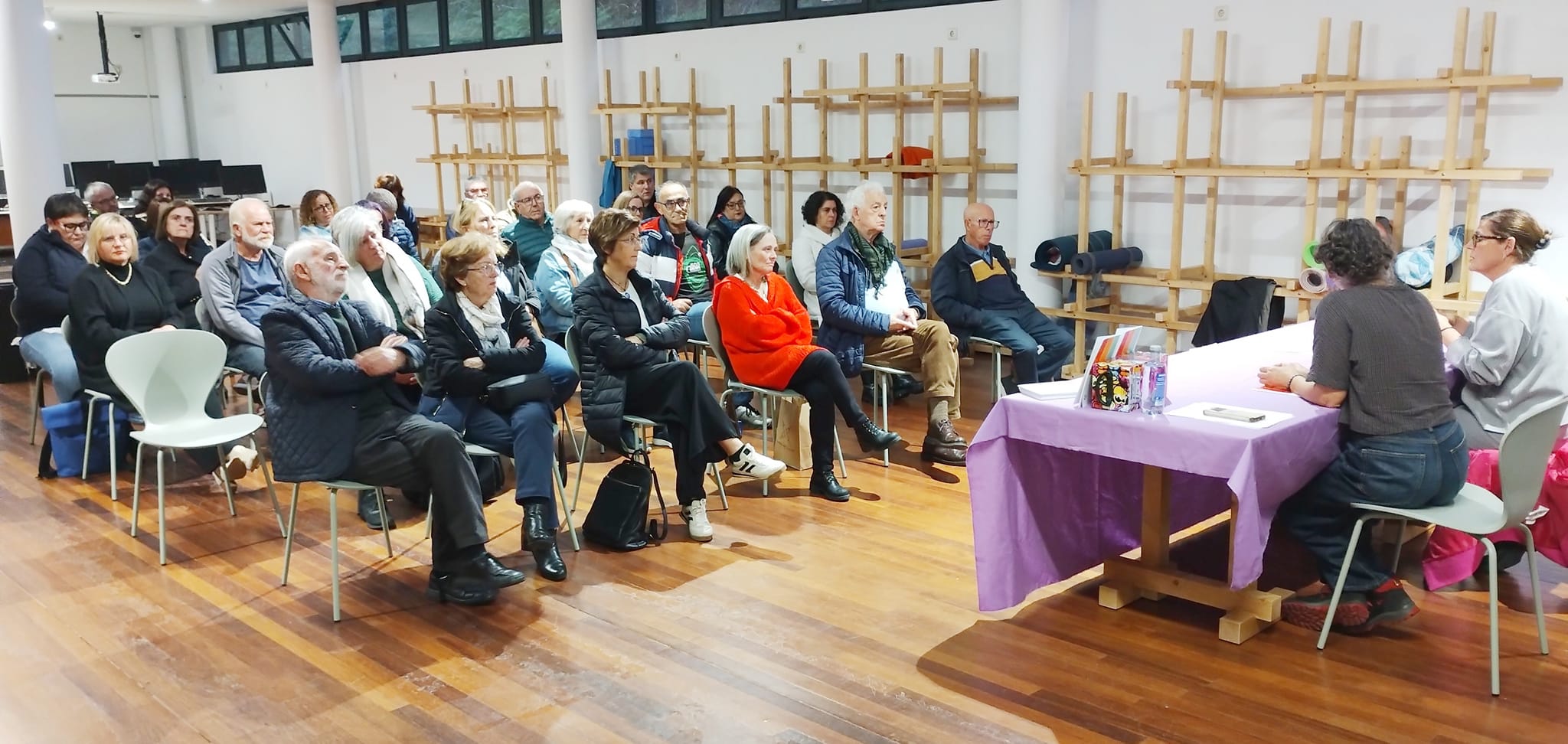 Acto da Acción Feminista do BNG comarcal en Corcubión