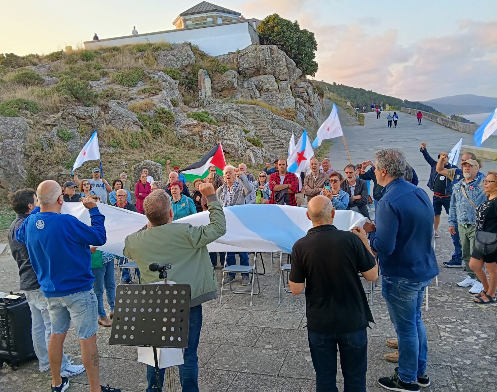 Acto Día Patria Fisterra 2